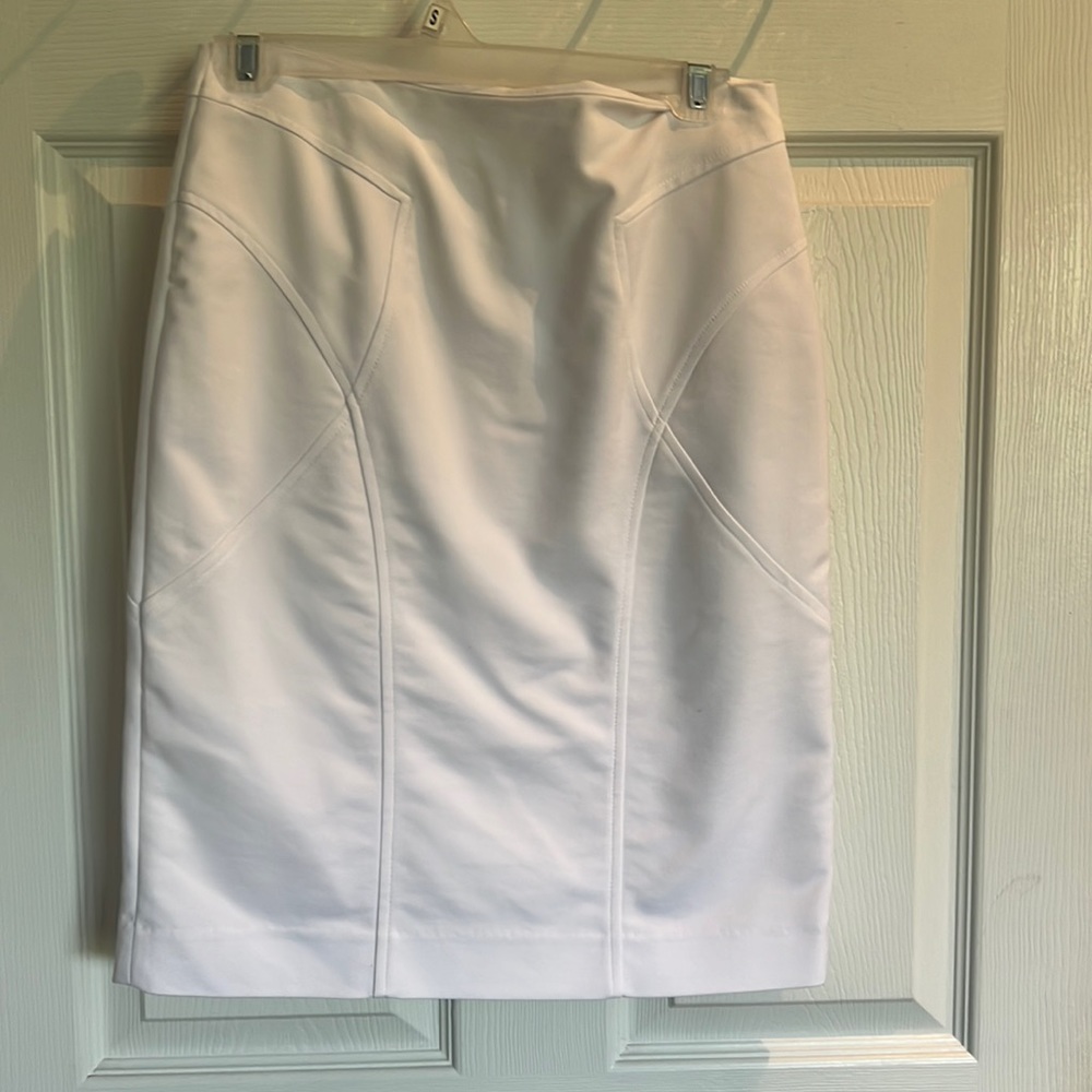 White skirt